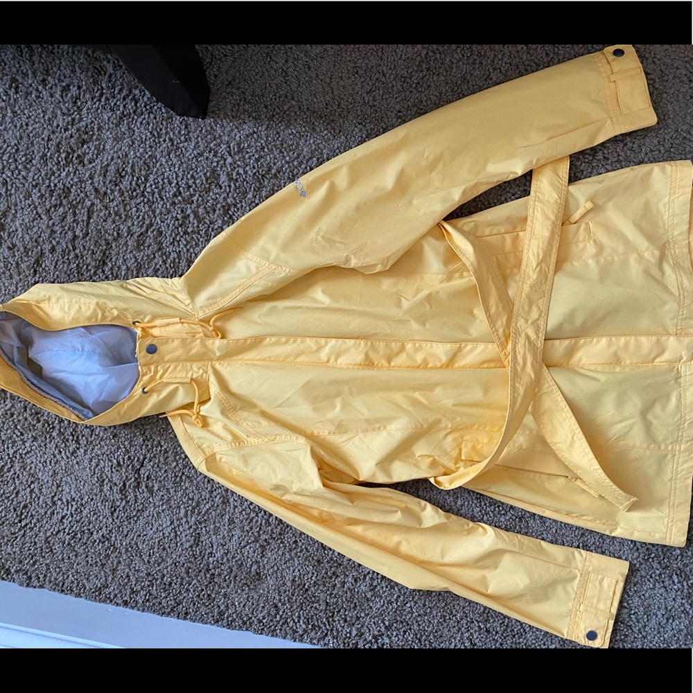 Yellow Raincoat Columbia